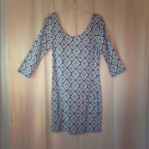 Printed BodyCon Dress